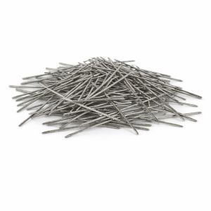 Ugniai atsparių liejamųjų mišinių armavimo nerūdijančiojo plieno adatos 25 mm (1 col.)