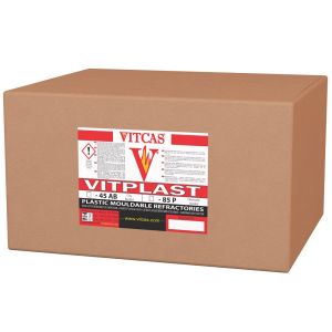 Plastiška formuojama ugniai atspari masė 1600 °C - VITPLAST 45AB